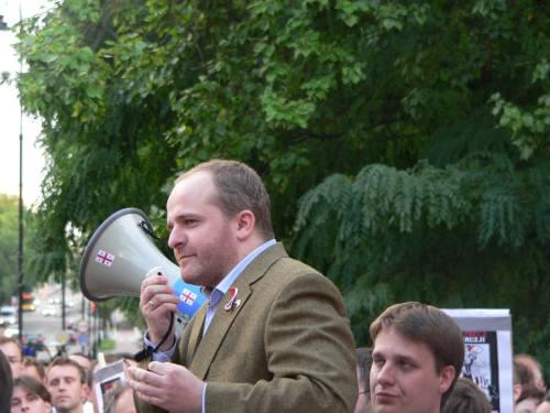 Manifestacja solidarności z Gruzją