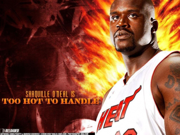 SHAQ #NBAAND1USABASKETMIAMIPIŁKASHAQ