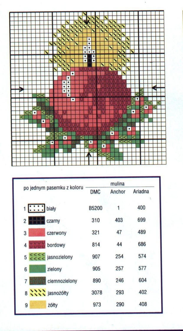 haft krzyżykowy