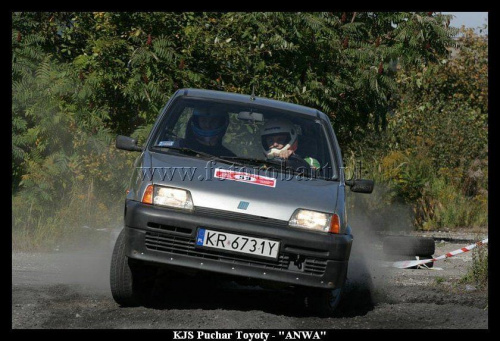 KJS Anwa 23.09.07 Załoga Wójcik/ Szelerewicz fiat CC 700 :)