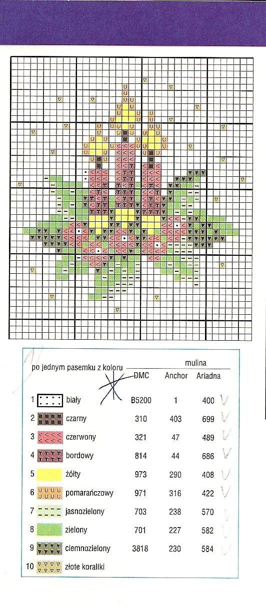 haft krzyżykowy