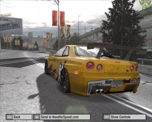 NFS Pro Street Screens