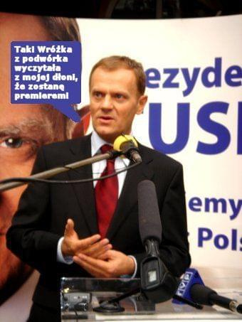 Tusk-Premierem, fotka z 2005 roku