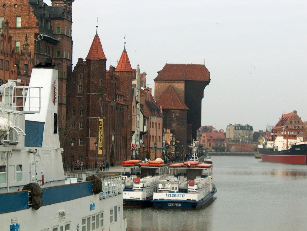 Gdańsk 2004r. #Polska #miasto #Gdańsk #wybrzeże #architektura #zabudowa #Bałtyk #morze