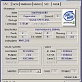 Pentium 3 650MHz CPUz