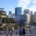 widok na Sydney od strony Opera House