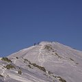 Fragmenty Miedzianych widziane z grani w kierunku Szpiglasowego