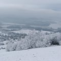 Widok na jezioro Moravice