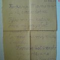 List pisany 18 lipca 1956 roku z kolonii w Trzciance.