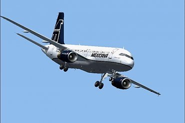 Lądowanie samolotu Boeing 737-300 w Meksyku. #samolot #lądowanie #powietrze #sky #meksyk