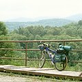 taras widokowy w dolinie Sanu #Bieszczady #dolina #san #rower