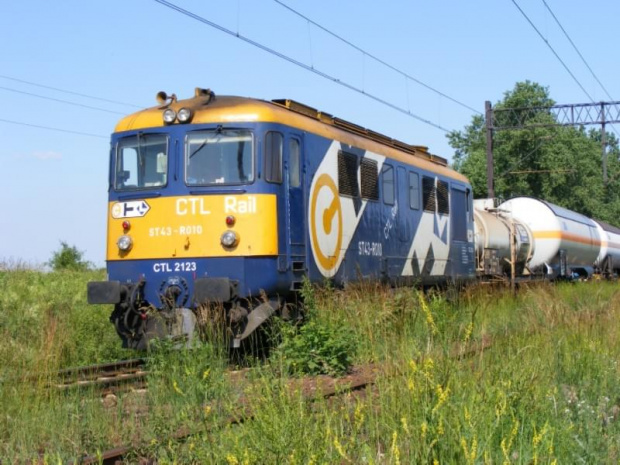 07.06.2007 Stacja Czernica
ST43-R010 przewoźnika CTL Rail