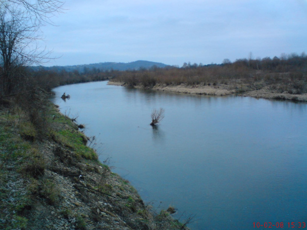 Dziś na rybach 2008-02-10 #spacer #wędkowanie