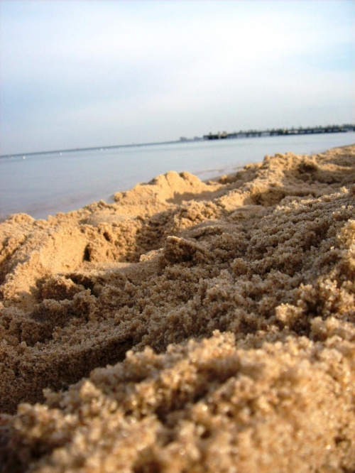 Plaża Brzeźno 10 Luty 2008