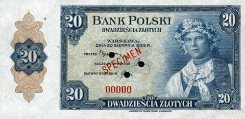 Polska II Wojna Swiatowa Wydanie Banku Polskiego na Emigracji
