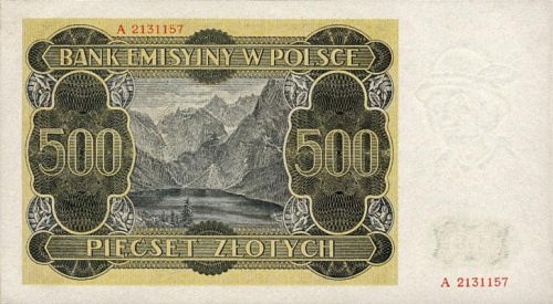 Polska II Wojna Swiatowa Generalne Gubernatorstwo Bank Emisyjny w Polsce 1940