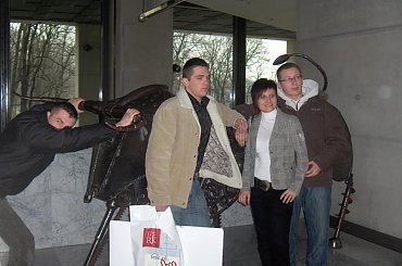 W ramach wycieczki odwiedziliśmy Giełdę Papierów Wartościowych w Warszawie #Sobieszyn #Brzozowa #Warszawa #GiełdaPapierówWartościowych #PrzemysławDrózd #TomaszCuch #EwaMarchewka