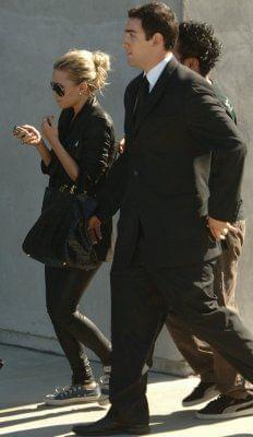 MK and Ash leaving Maxfields in West Hollywood-paparazzi lipiec 2007