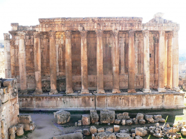 Baalbek - świątynia Bachusa