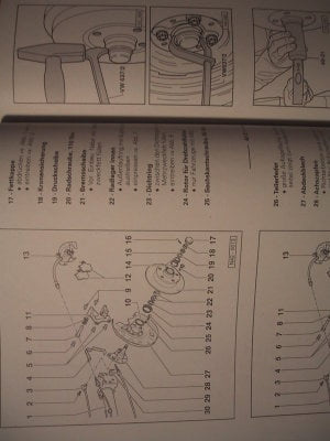 Repleitf PASSAT 94 Fahrwerk.93...8