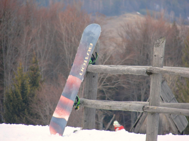 #snowboard #zima #góry #stok #Wisła