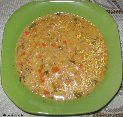 Zupa jarzynowa hu hu Lali #zupa #jarzyny #warzywa #obiad #jedzenie #kulinaria