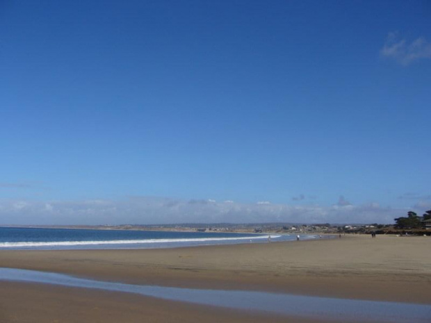 the beach in Monterey #ocean #Pacyfik #Kalifornia #plaża