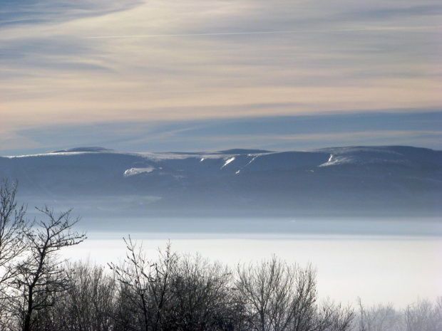 Karkonosze zimą #natura #przyroda #góry #zima #ŁysaGóra #JeleniaGóra #krajobraz #niebo