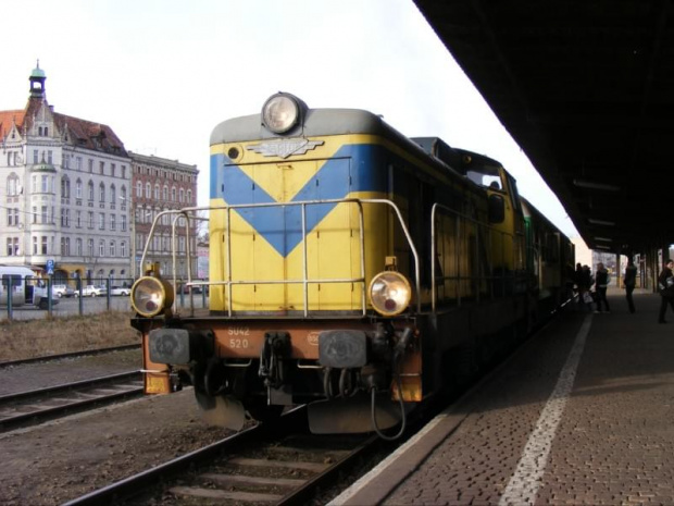 23.02.2008 Stacja Świdnica Miasto SU42-520 z poc. rel. Legnica-Kamieniec Ząbkowicki