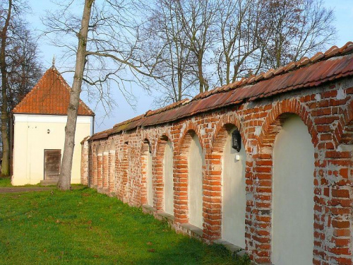 Sterdyń, pałac Ossolińskich. W parku