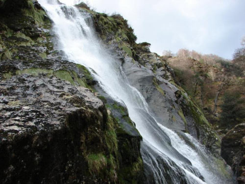 wodospad w hrabstwie Wicklow