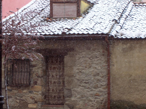 śnieg w Hiszpanii ( Wielkanoc 2008) #śnieg #Hiszpania