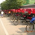 Riksze i rowery to podstawowe środki transportu