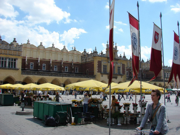 Kraków - czerwiec 2007r. #Kraków #Sukiennice #KościółMariacki #Kazimierz #Wawel