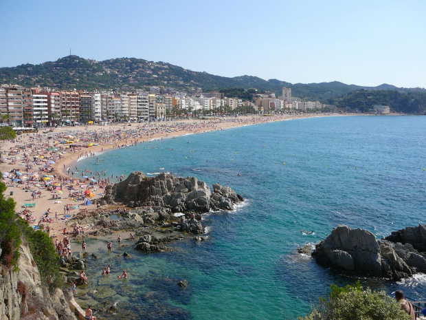 Plaża w Lloret de Mar