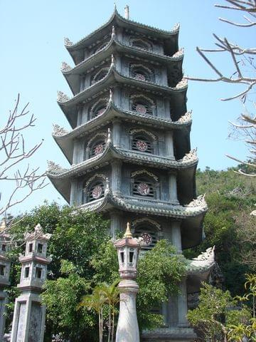 Świątynia w Górach Marmurowych, pomiędzy Danang a Hoi An