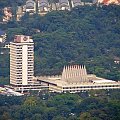 widok z wieży TV (Menara Kuala Lumpur) - parlament