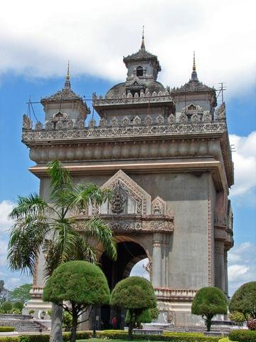 Łuk Pa Tu Chai w Vientiane
