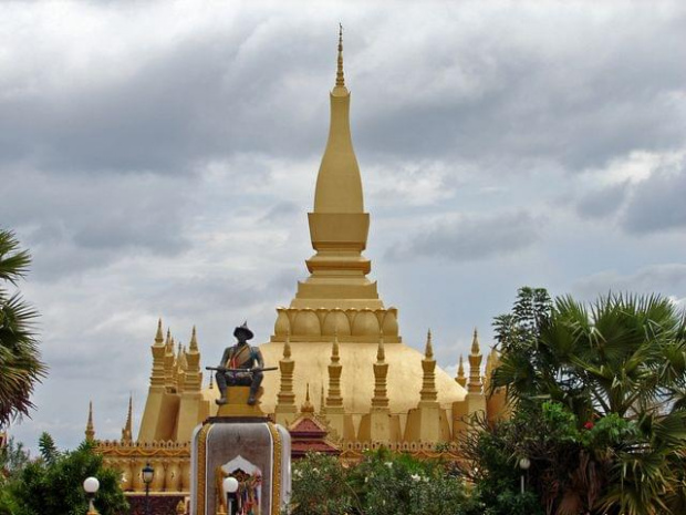 Pha That Luang (Wielka Stupa) w Vientiane