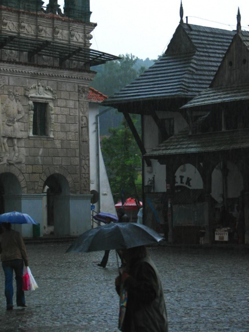 deszcz w Kazimierzu