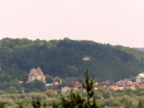 Kazimierz - widok z drugiej strony Wisły