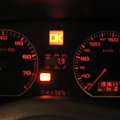 audi a6 c4, zegary z AC i BC