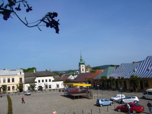 starosądecki rynek i klasztor Klarysek