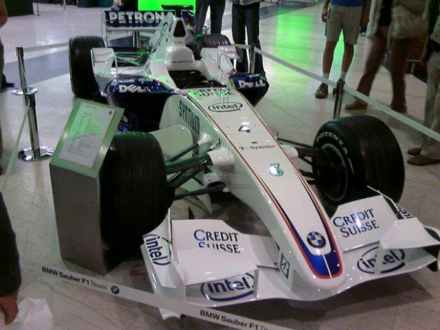 BMW Sauber F1 w Centrum Handlowym Arkadia w Warszawie.