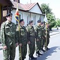 Poczty sztandarowe 10 i 34 Brygady z Żagania i Świętoszowa. #WMieście #WPlenerze #WSzkole