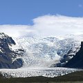 Jeden z jezorow lodowca Vatnajokull - Skaftafellsjokull. ISLANDIA POŁUDNIOWA