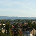 Beskid Śląsko- Morawski widziany z Góry Zamkowej w Cieszynie
