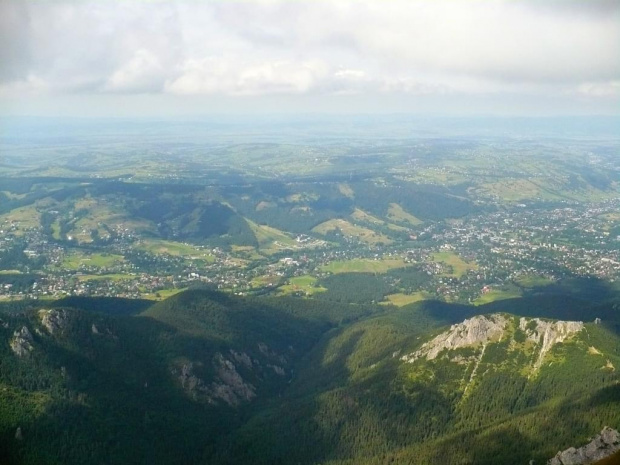 Widok z Giewontu