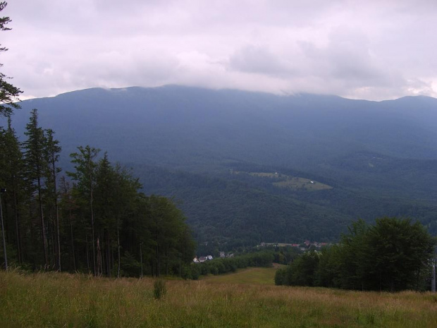 Widok na Babią Górę