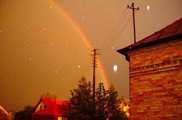 " I stała się światłość.." #tęcza #natura #zjawisko